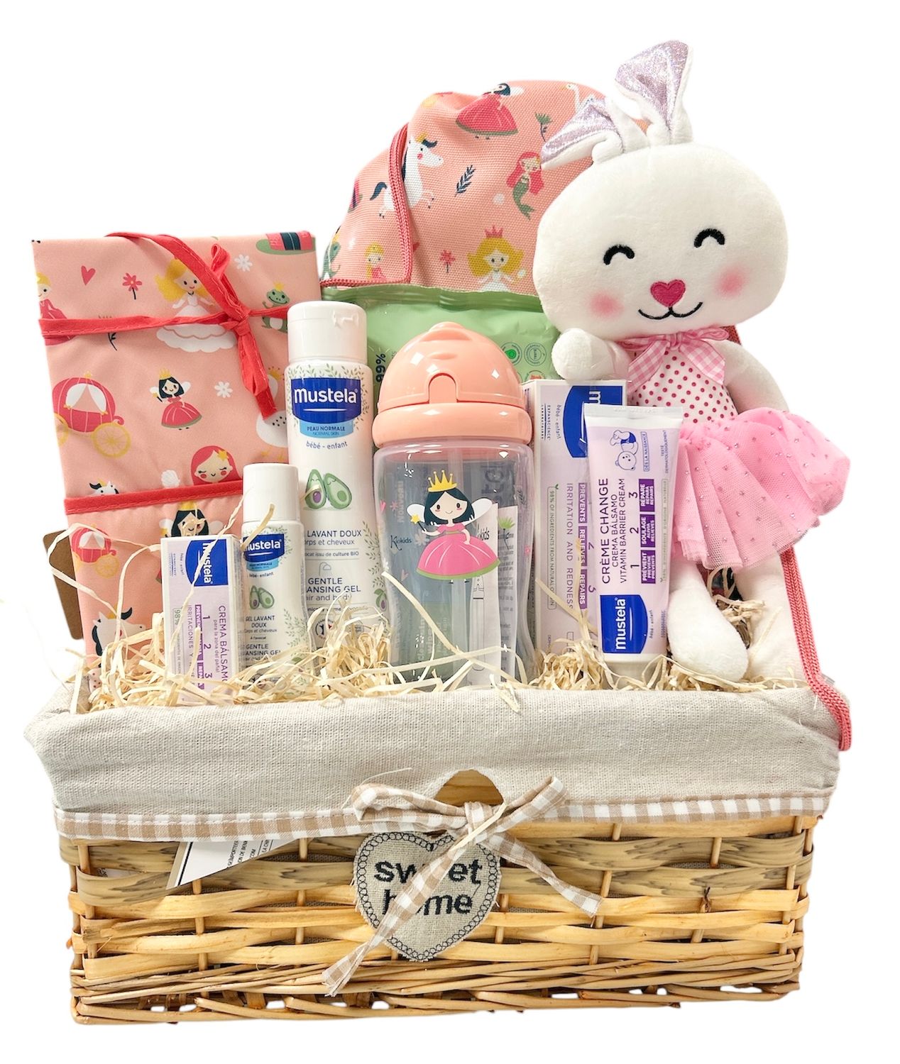 Cesta regalo nacimiento bebé fantasía