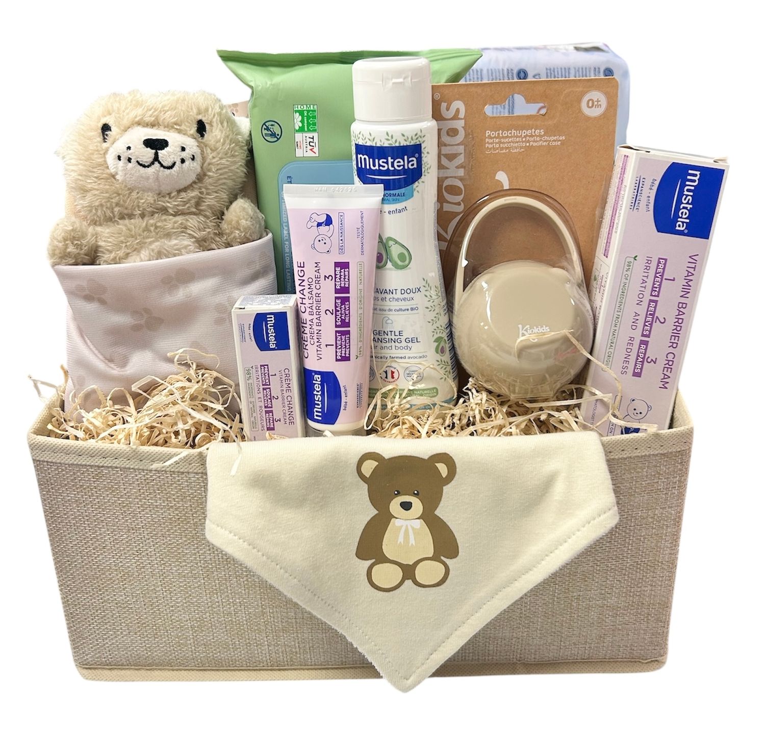 Cesta regalo bebé baby teddy