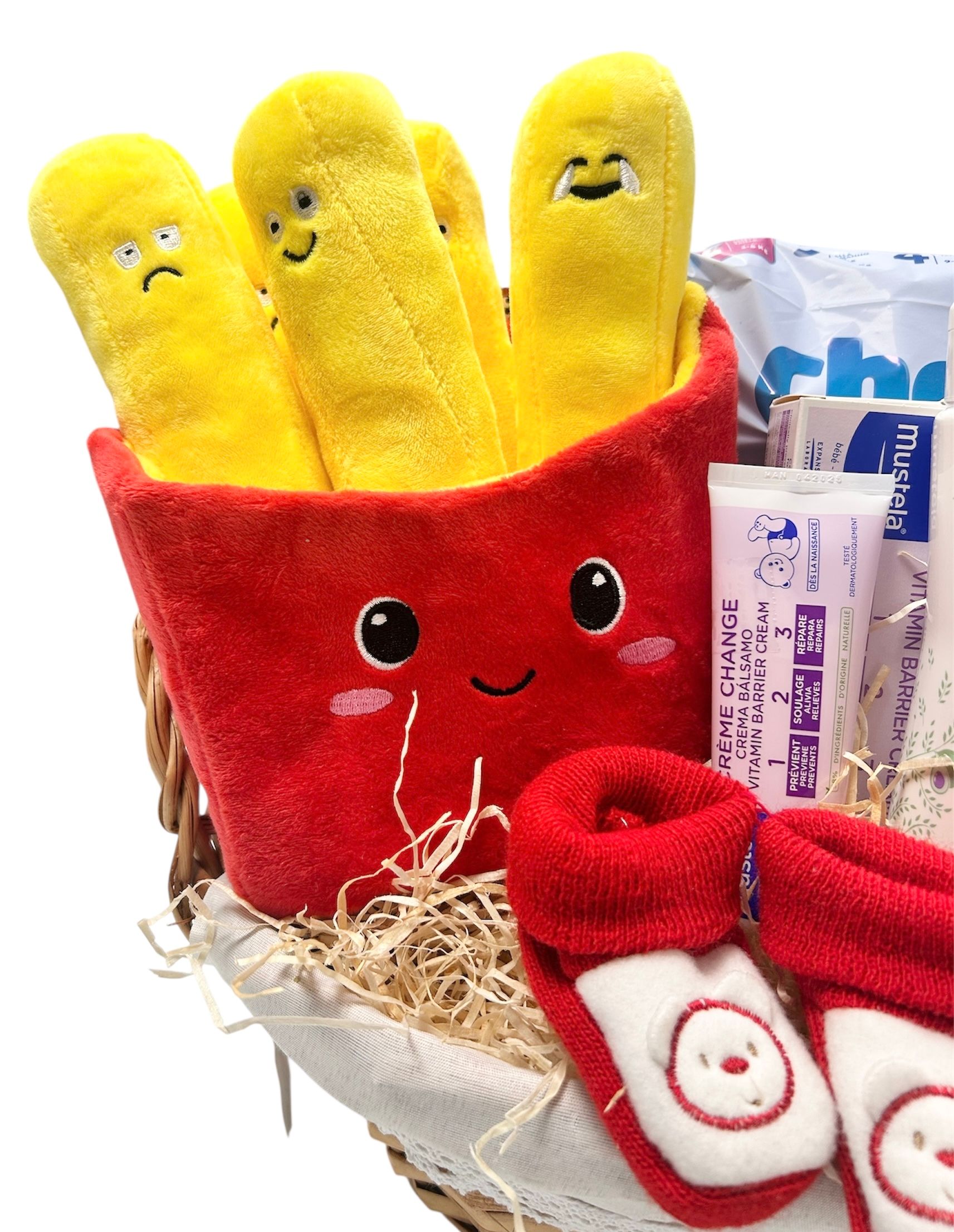 Cesta regalo bebé patatín patatán