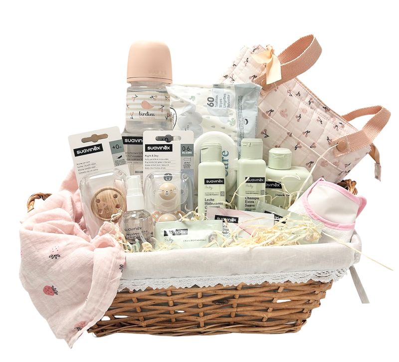 Cesta regalo bebé birdies Cesta regalo bebé birdies