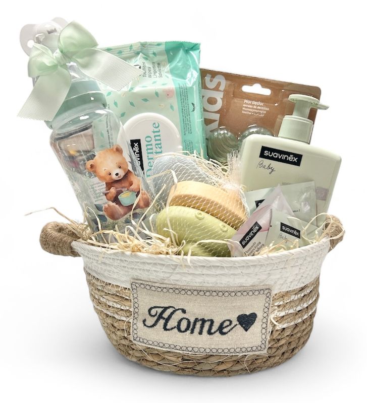 Cesta regalo bebé nature Cesta regalo bebé nature