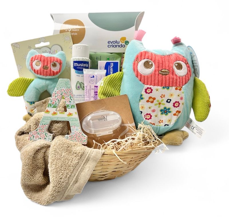 Canastilla buho Evolucriando Canastilla buho Evolucriando