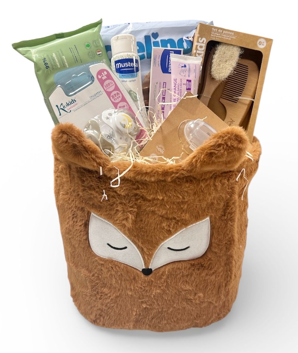 Canastilla regalo nacimiento baby fox