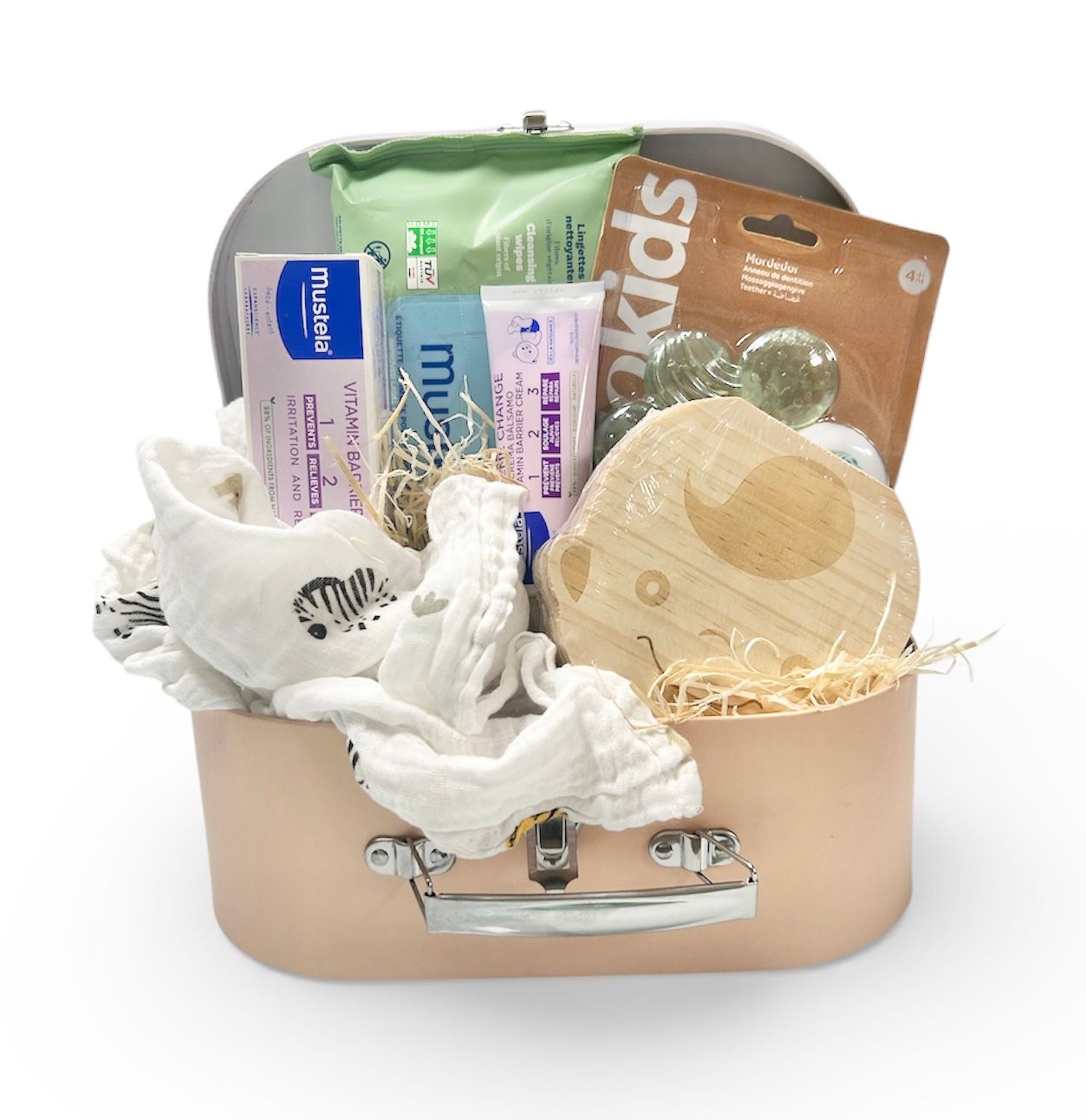 Cesta regalo bebé primeros días