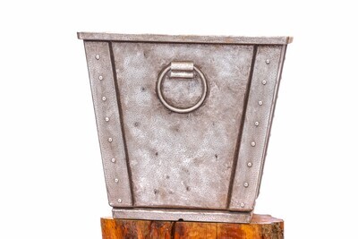 Rustic Plastic Planter Silver Square Ring - 22Inch Rustic Plastic Planter Silver Square Ring - 22Inch