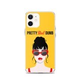 iPhone Case Yellow Pretty But Dumb