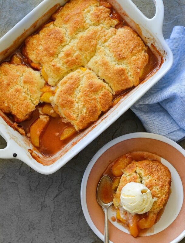 Yummy Peach Cobbler Recipe