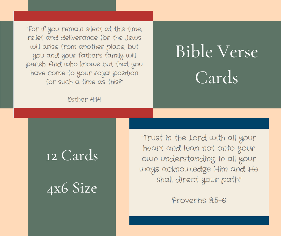Bible Verse Cards - Set 1