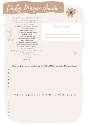 Daily Prayer Guide