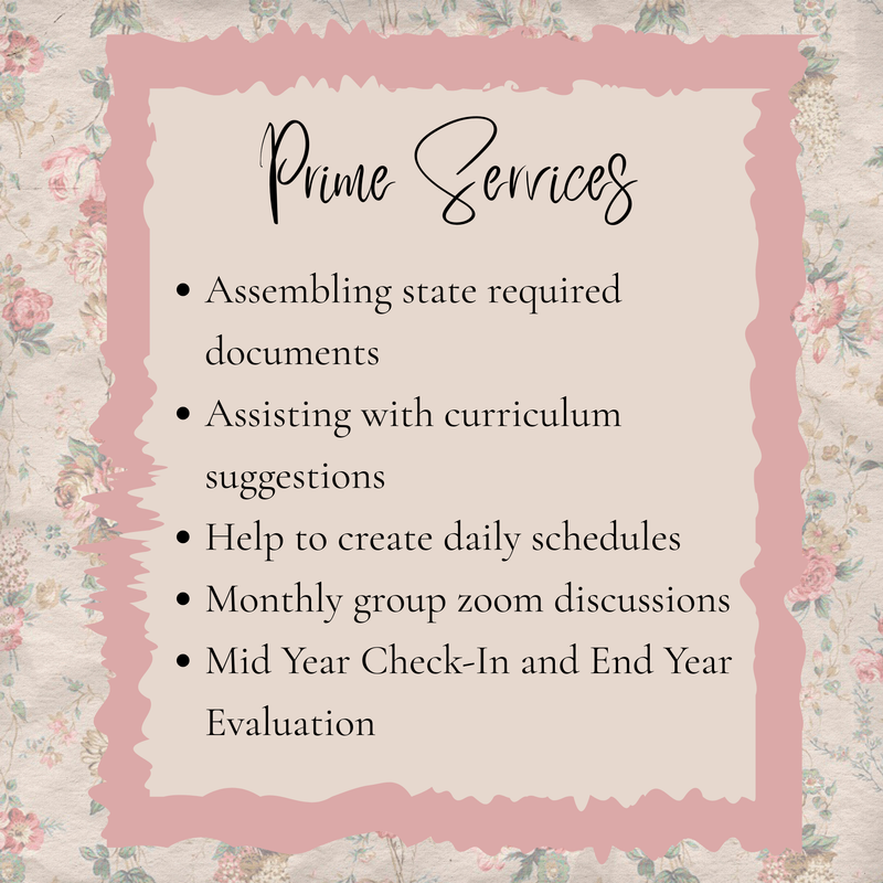 Homeschool Consultation Services - Prime Option