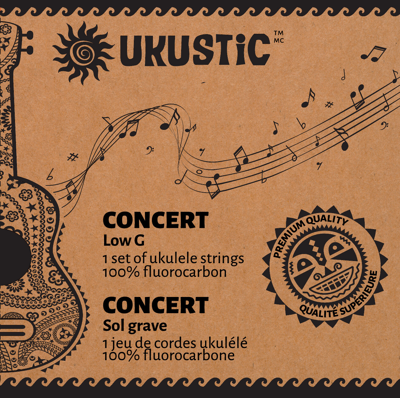 Concert Low G Strings