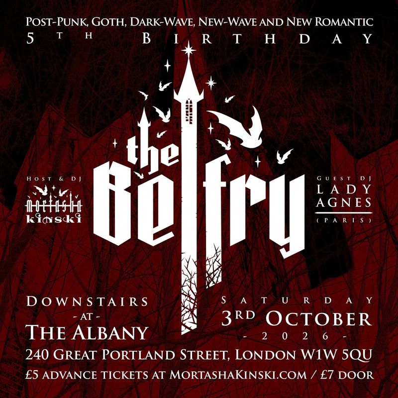 The Belfry - 3rd October 2026