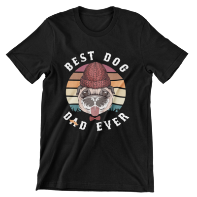 Best dog dad ever tshirts