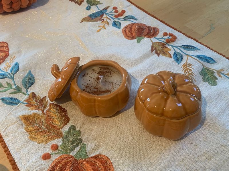 Pumpkin Candles