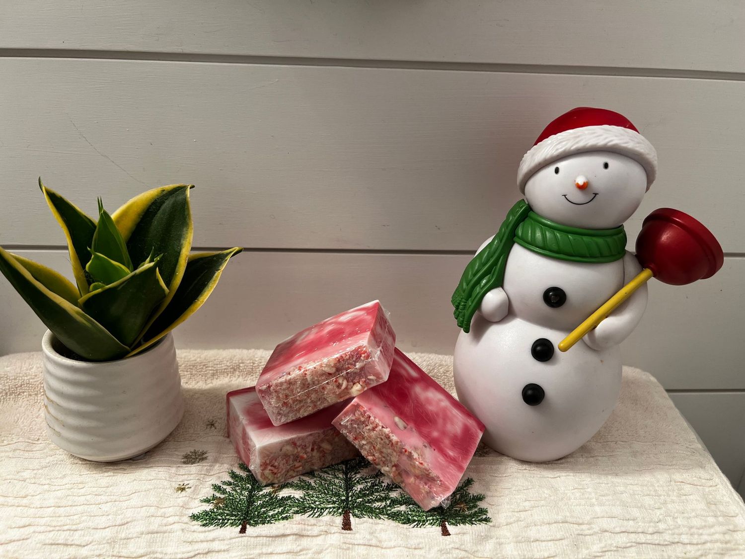 Candy Cane Soap