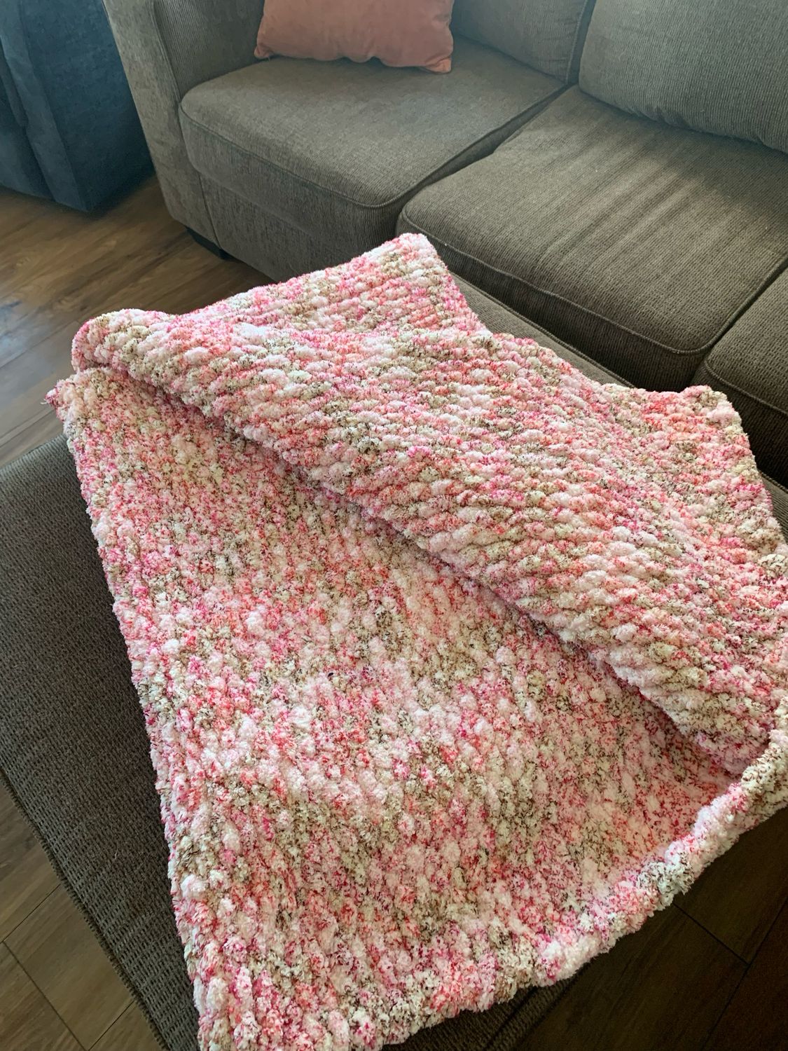 Pink Cupcake Blanket