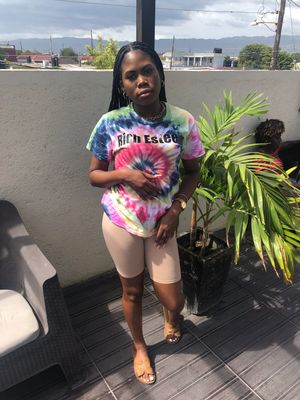 Rich Esteem tie-dye tee