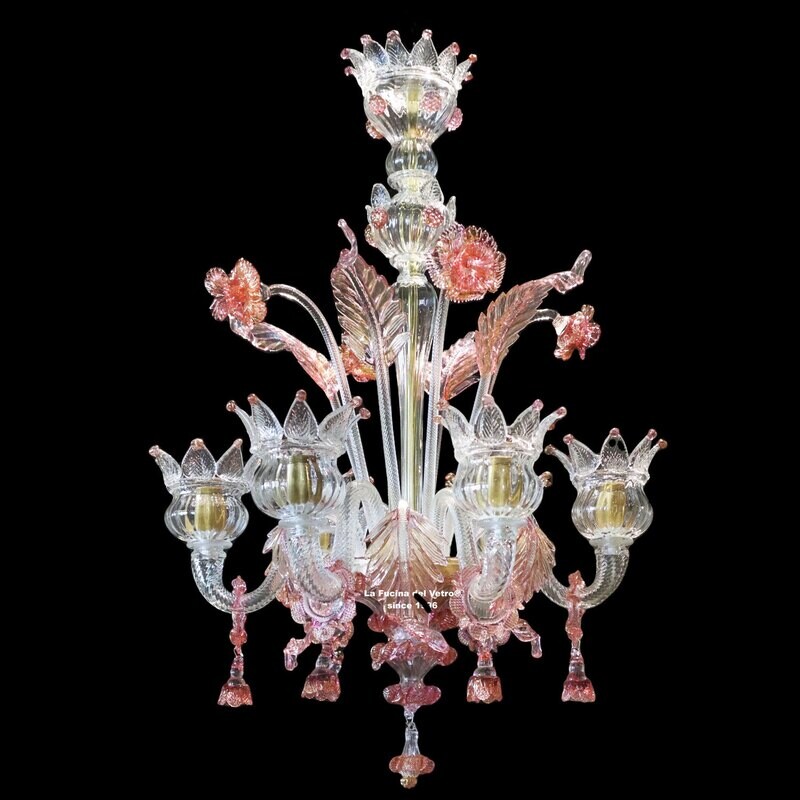 "CIPOLLA" Lampadario in vetro di Murano