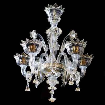 Venetian Glass Chandelier Venetian Glass Chandelier