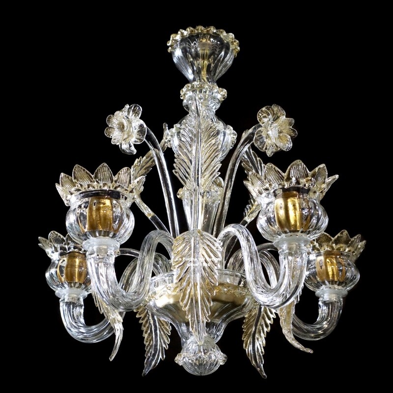 "CLASSIC MICRO" Classic Murano glass chandelier