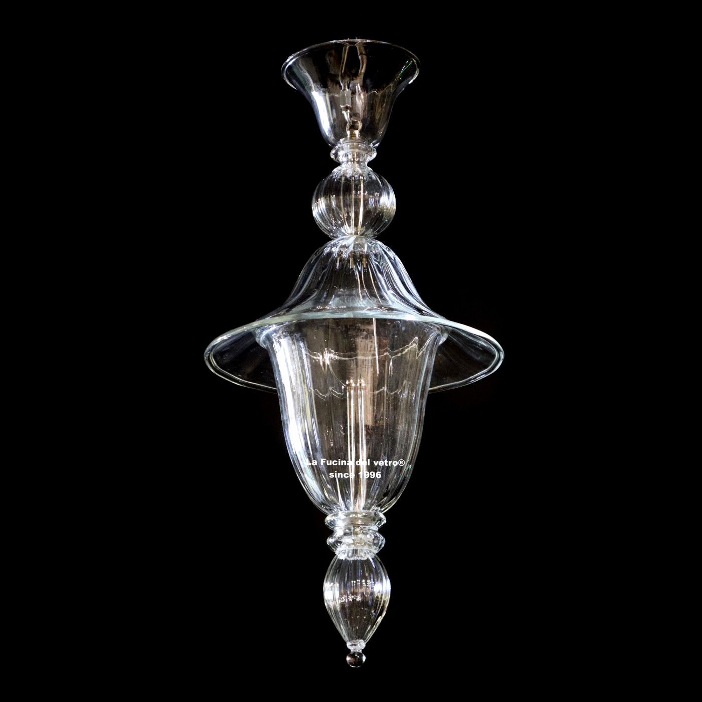 "CLASSICA" Lanterna in vetro di Murano