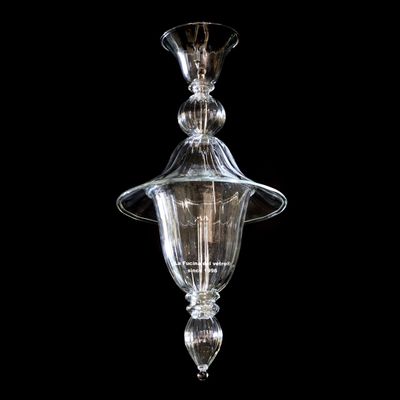 "CLASSICA" Lanterna in vetro di Murano