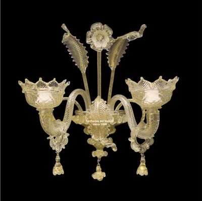 "PENDAGLI REALE" Applique in vetro di Murano