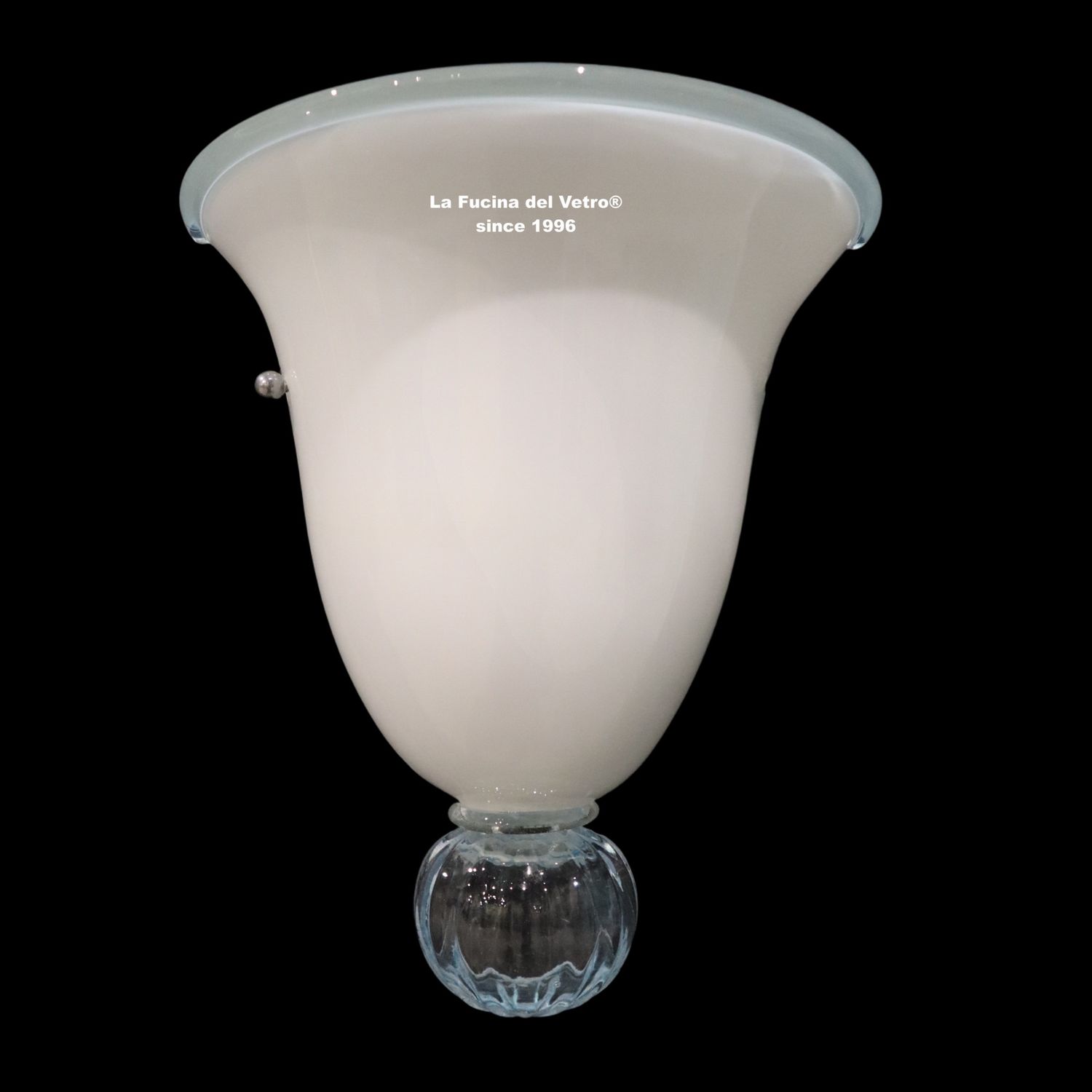 "SCUDO ACQUA" Applique in vetro di Murano