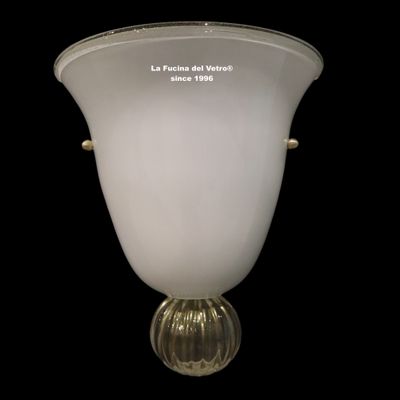 "SCUDO ORO" Applique in vetro di Murano