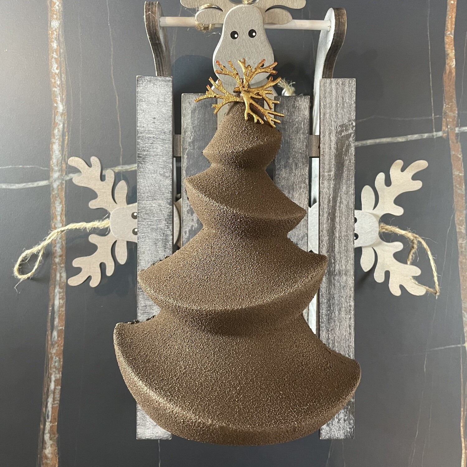 Choinka z piernika kasztelańskiego z musem czekoladowym, 0,5 kg