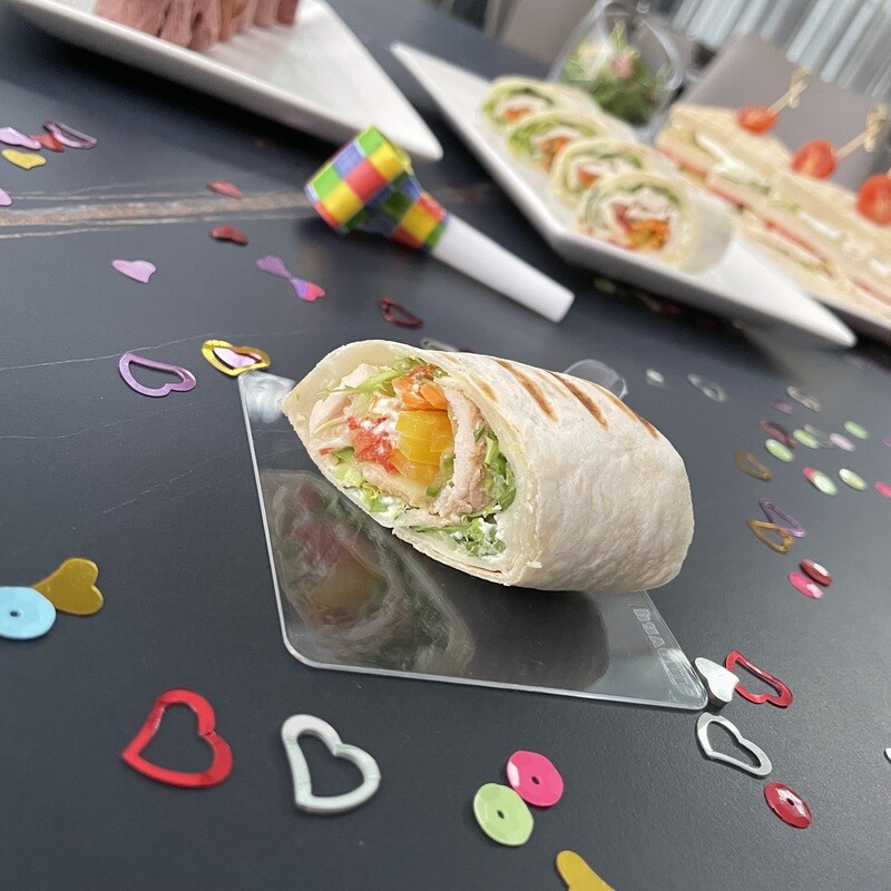 Tortilla z wędzonym kurczakiem