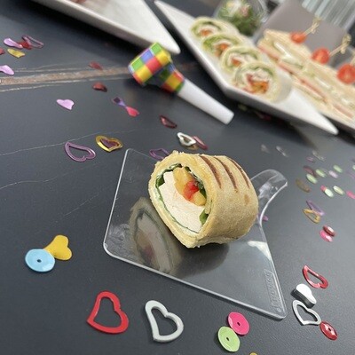 Tortilla z serem hallumi