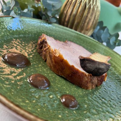 Stek z szynki wieprzowej