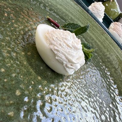 Jajko faszerowane z chrzanem