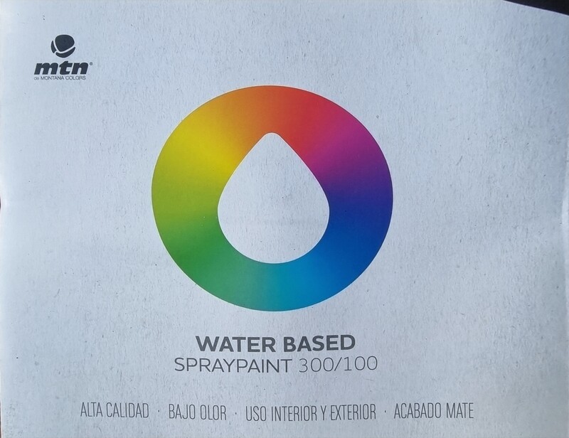 MTN Water Based Colour Chart Art Supplies Edinburgh