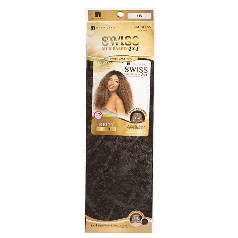 Sensationnel Swiss Synthetic Fiber Wig| Synthetische Perücke 4x4