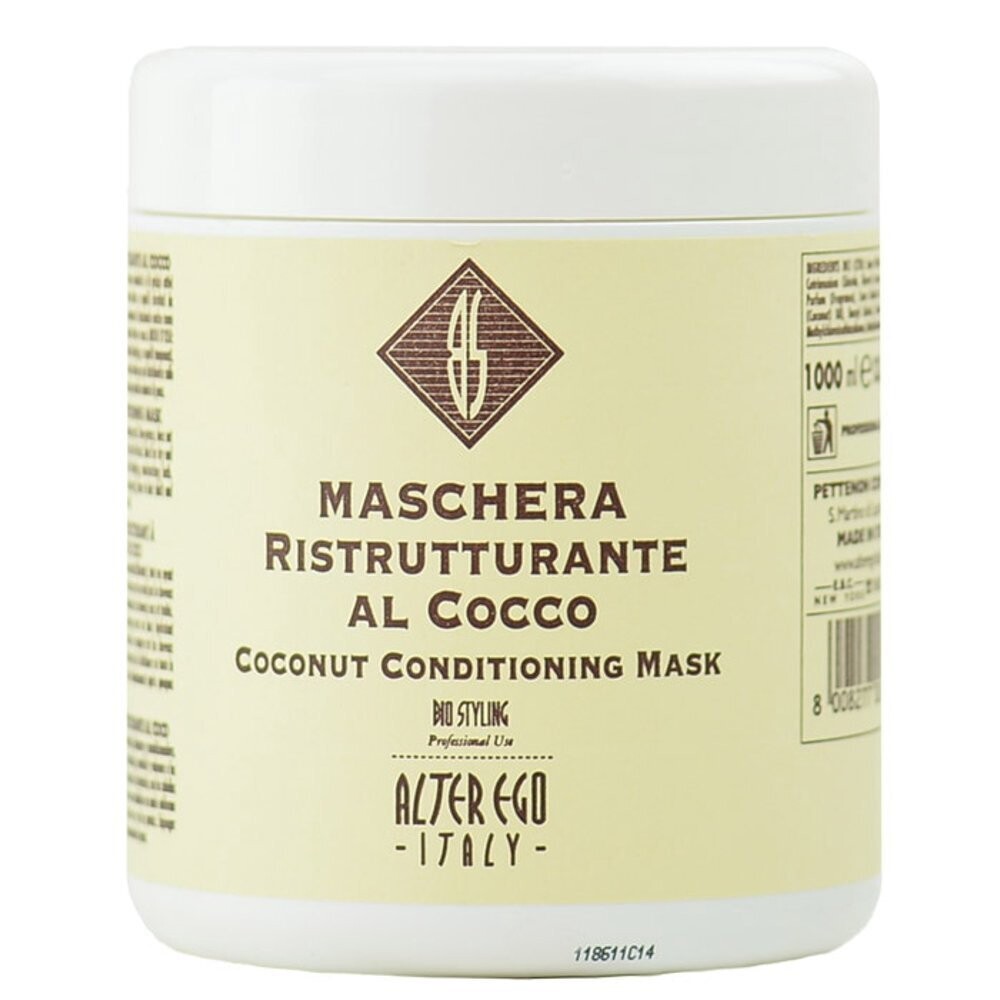 ALTER EGO Kokosnuss Conditioning Haarmaske | Deep Conditioner 1000 ML