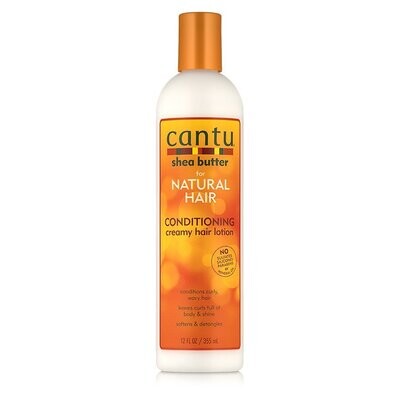 Cantu Shea Butter for Natural Hair Conditioning Creamy Hair Lotion | 355 ml
