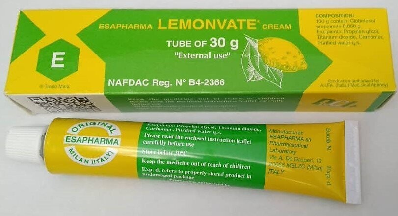 Esapharma Lemonvate Cream Tube 30g