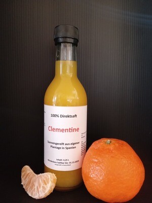 3 Clementinen Saft - 100% Direktsaft - 250ml - Verkauf nur in Deutschland - incl. Versand - Einwegflaschen 3 Clementinen Saft - 100% Direktsaft - 250ml - Verkauf nur in Deutschland - incl. Versand - Einwegflaschen