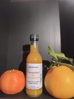 3 Clementinen Saft - 1 Clementinen Mix Clementine plus Grapefruit- 100% Direktsaft - 250ml - Verkauf nur in Deutschland - incl. Versand - Einwegflaschen 3 Clementinen Saft - 1 Clementinen Mix Clementine plus Grapefruit- 100% Direktsaft - 250ml - Verkauf nur in Deutschland - incl. Versand - Einwegflaschen