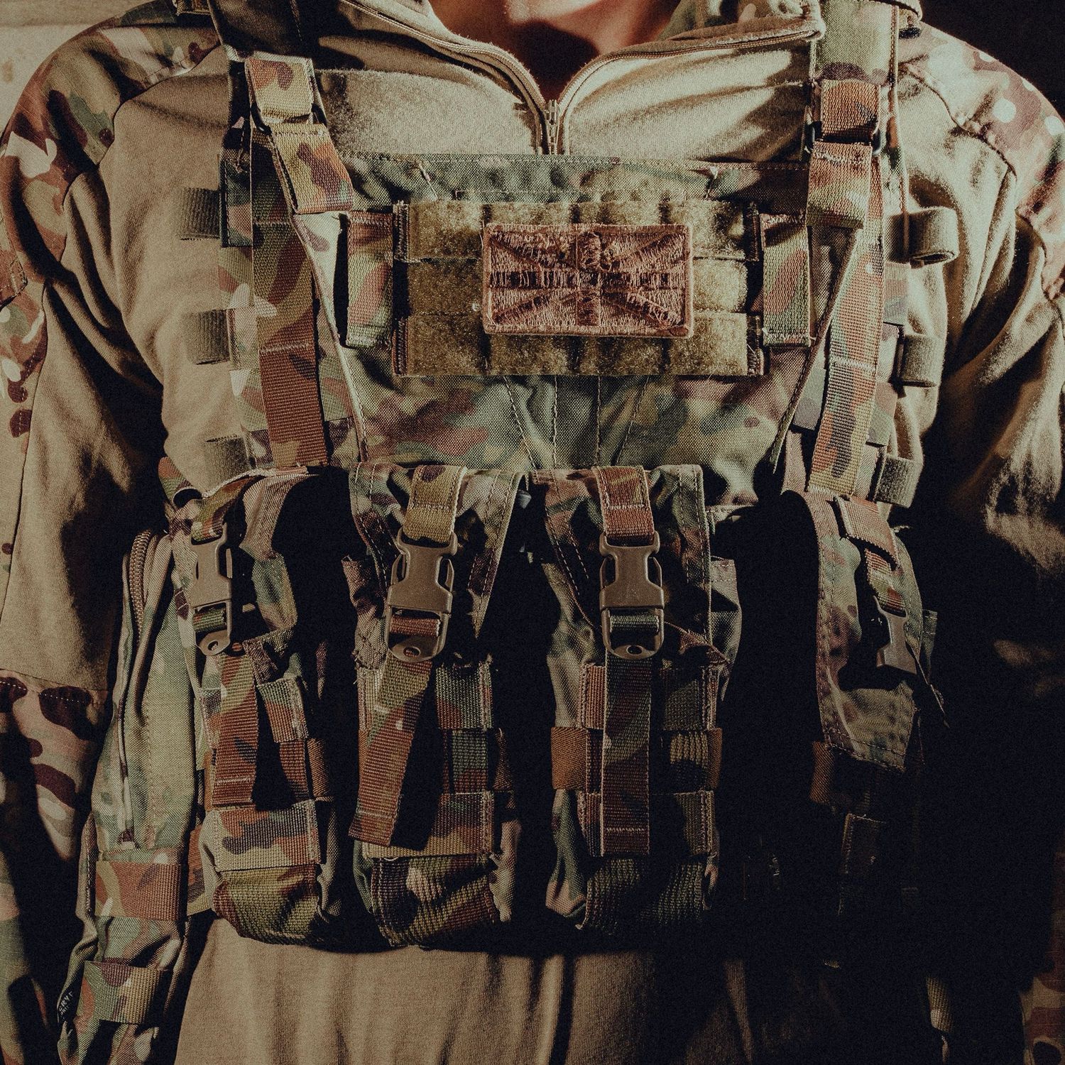 Crye Precision AVS Detachable Chest Rig / AVS Padded Yoke