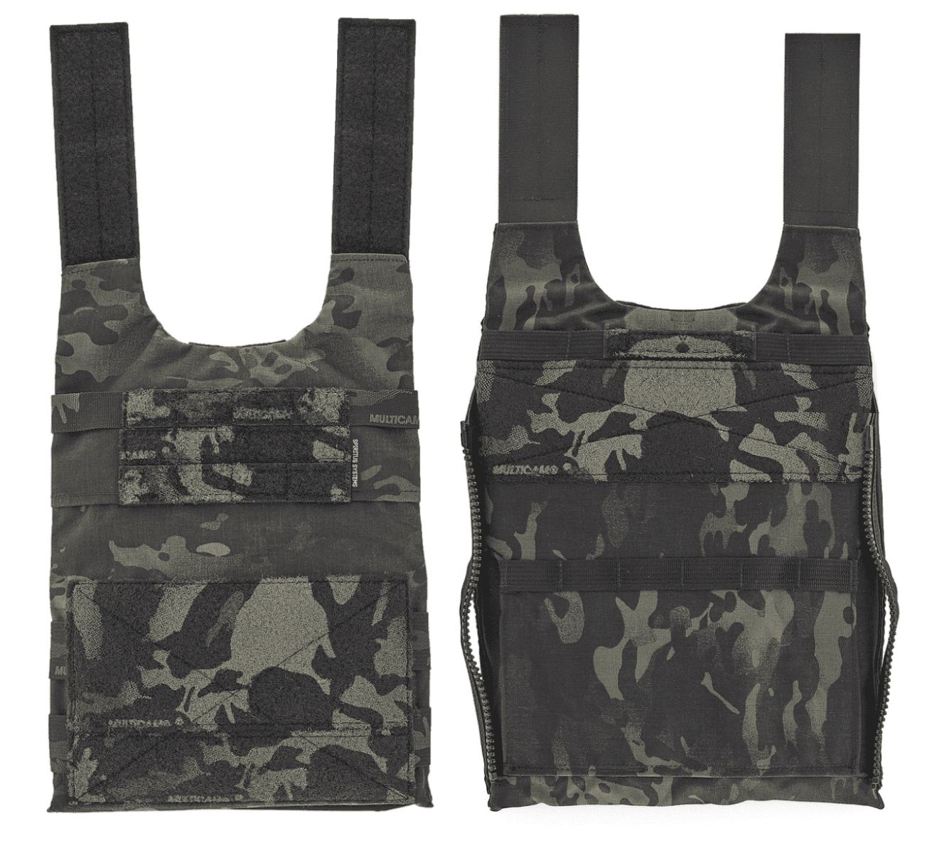 Spiritus Systems LV-119 OVERT Front & Rear Plate Bags - Set Up