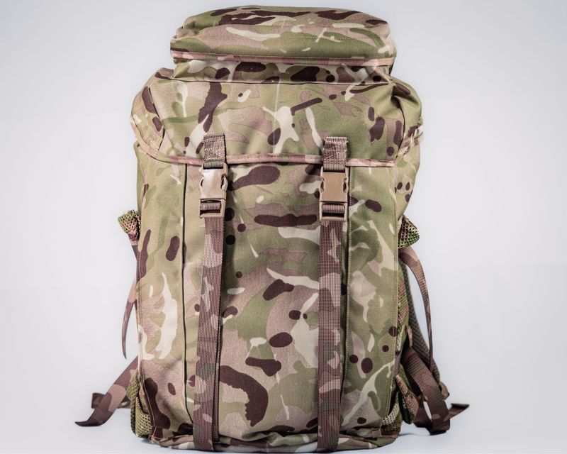 Green Olive Stitching KDS 45L A Daysack