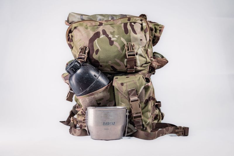 Green Olive Stitching KDS 30L C Daysack