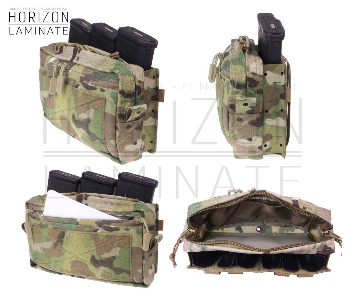 Triple MagPI Pouch - Zippered Utility