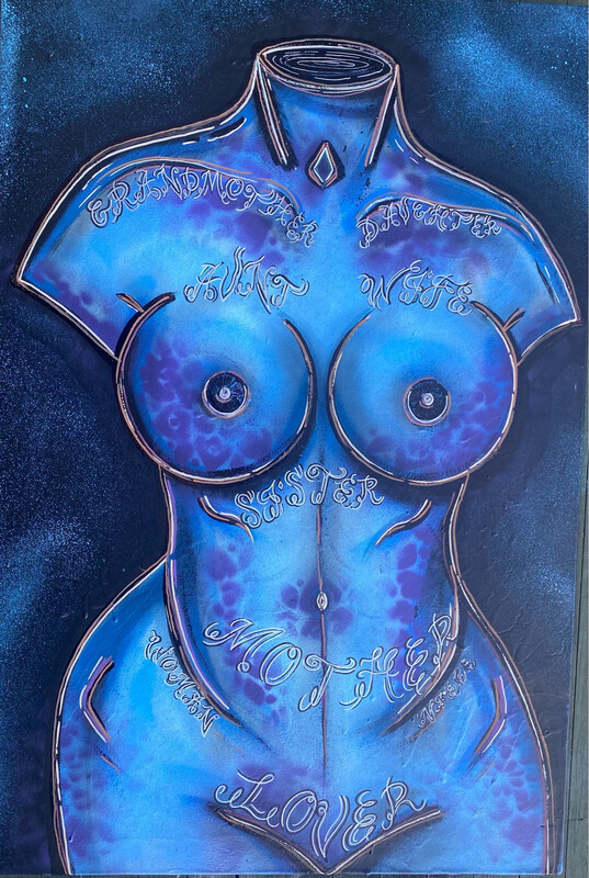 I AM A WOMAN A3 Giclee Print