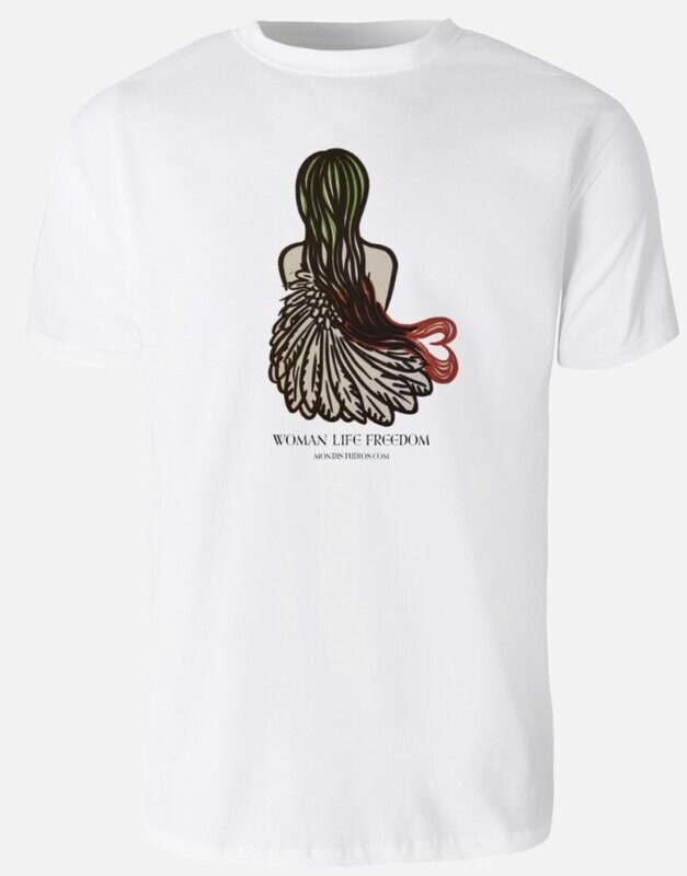 WOMAN IRAN LOVE White T-shirt