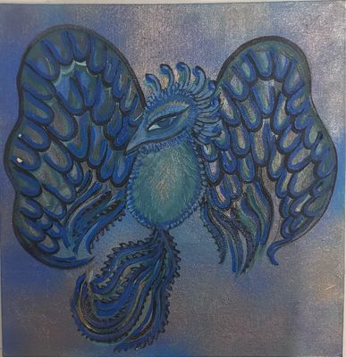 Phoenix In Blue