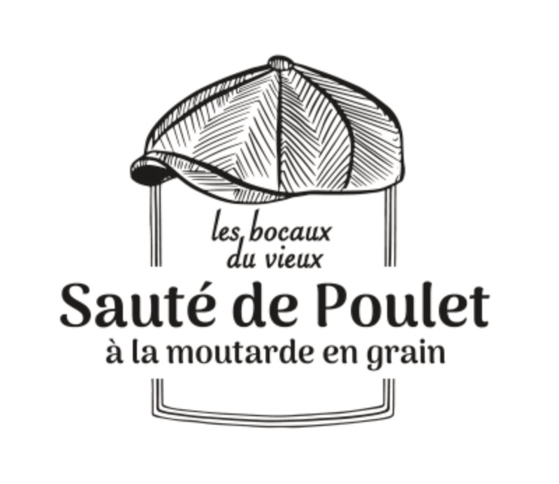 Sauté de poulet à la moutarde en grain
